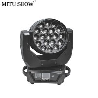 19*15w RGBW 4in1 led zoom wash moving head light