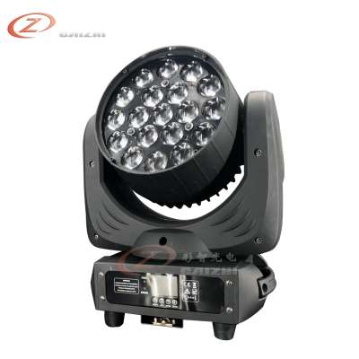 ODM OEM ROBE style 19x15W Wash Stage lighting led zoom moving head light for club bar theater concert dj disco KTV hotel show