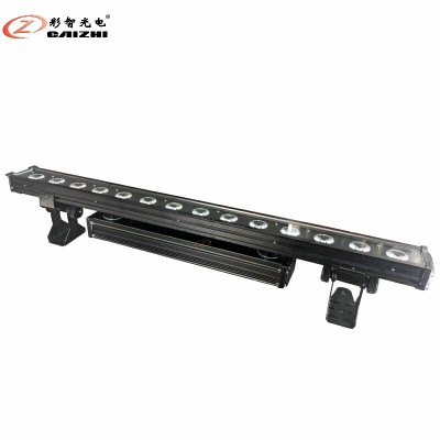 CAIZHI 14*30W Outdoor LED Wall Washer Lights LED Light Bar Waterproof Linear LED Strip Lights for Church Hotel Garage Landmark